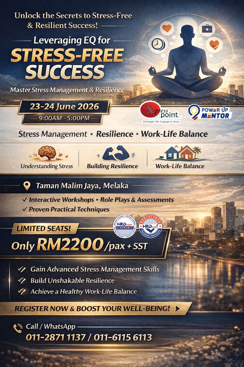 Leveraging EQ for Stress-Free Success Poster