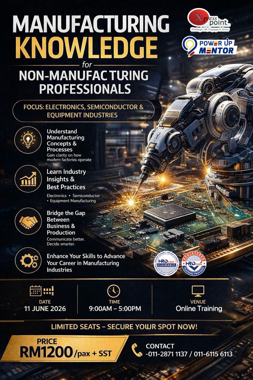 Manufacturing Knowledge for Non-Manufacturing Professionals Poster