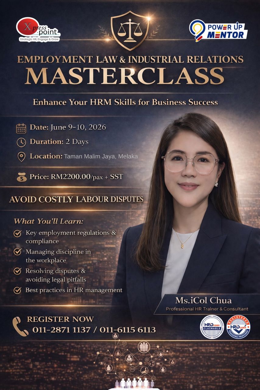 Employment Law & Industrial Relations Masterclass Poster