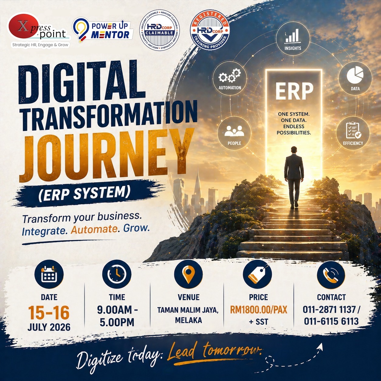 Digital Transformation Journey (ERP System) Poster