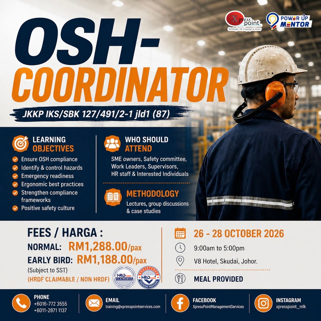 📢 OSH-COORDINATOR TRAINING Poster