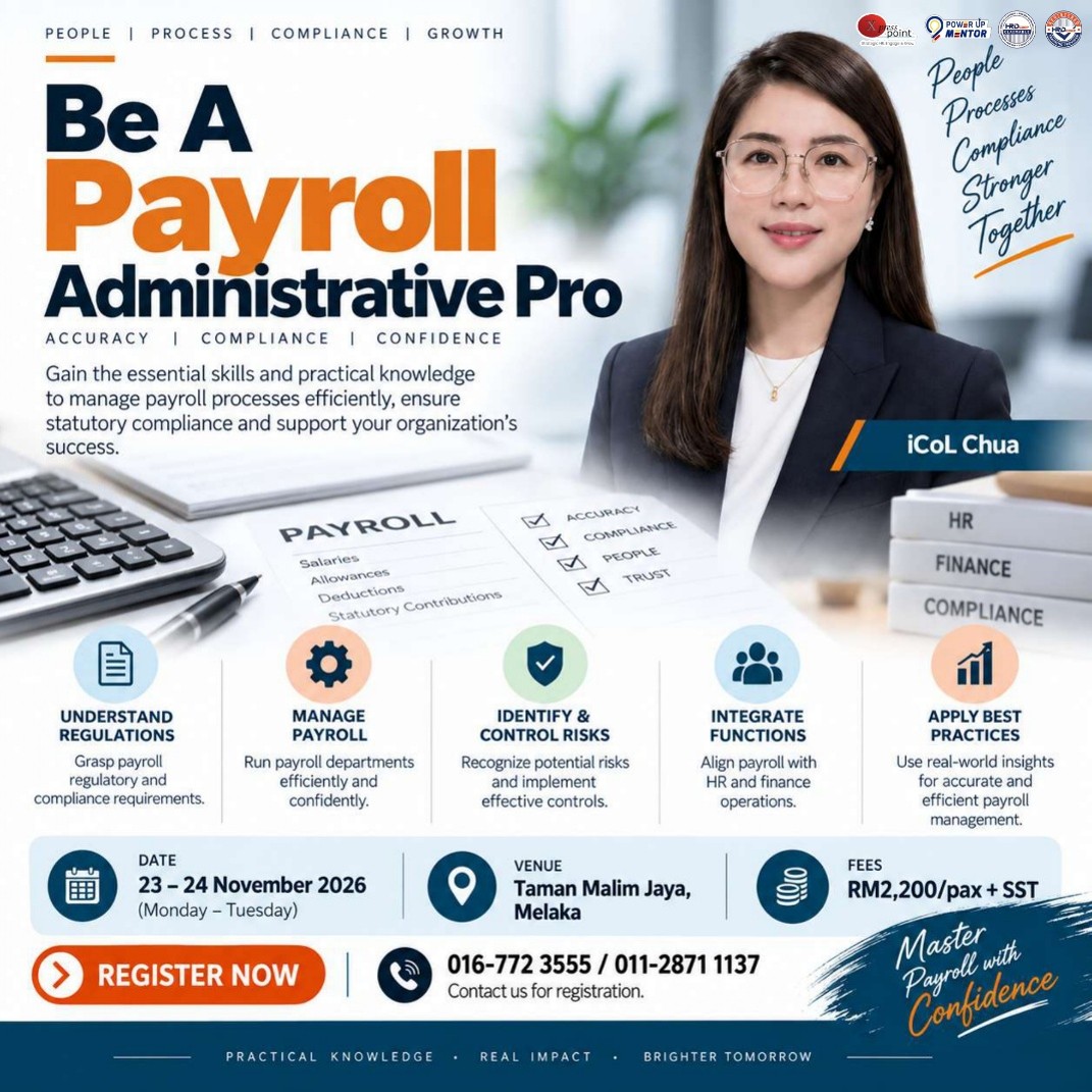 💼 BE A PAYROLL ADMINISTRATIVE PRO Poster